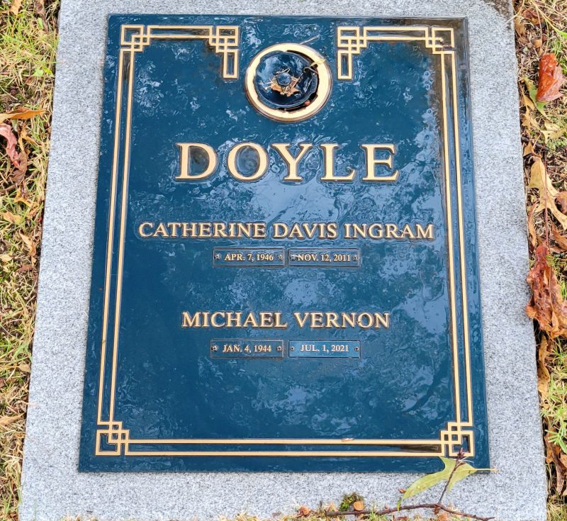 Bronze Flat Marker Doyle