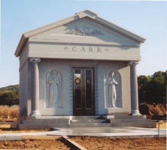 Rock of Ages Family Private and Estate Mausoleum Carr