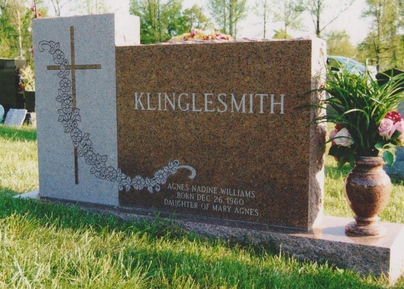 Klinglesmith Cross with Long Stem of Wild Roses